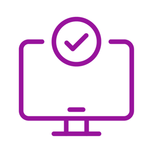 Advania Icon_Purple_Computer Check
