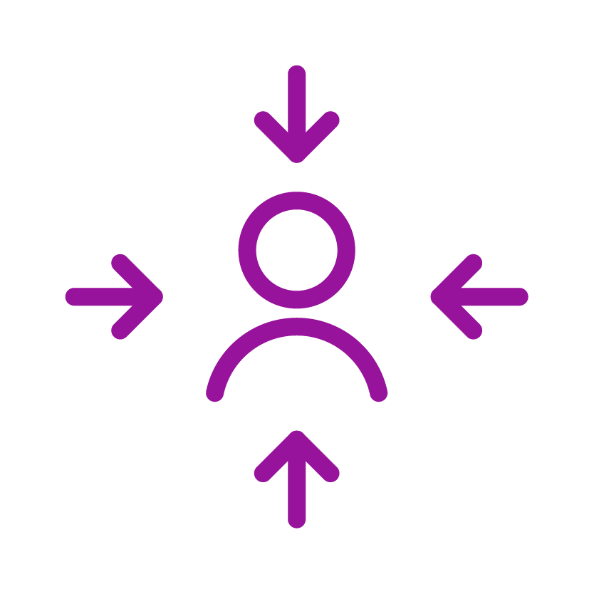 Advania Icon_Purple_Customer Centric