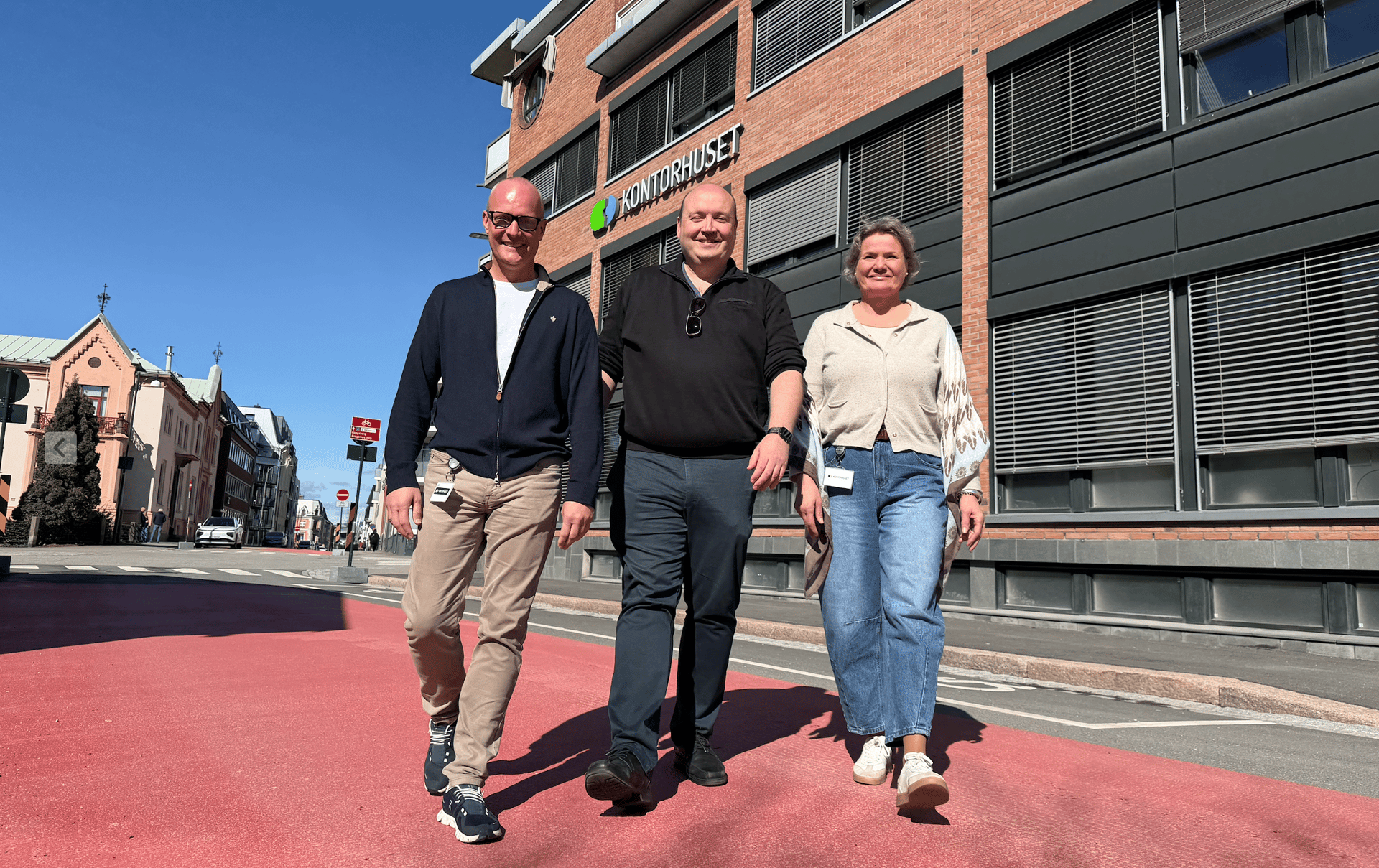 Stabilt nett og tett samarbeid for Kontorhuset